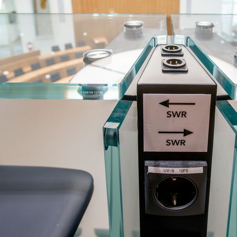 Fokus auf die technische Ausstattung der Presseplätze
