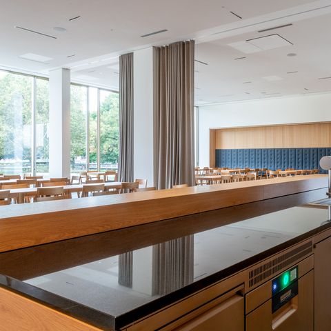 Theke des Landtagsrestaurants