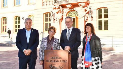 Gruppenbild vom Empfang