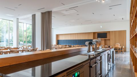 Theke des Landtagsrestaurants
