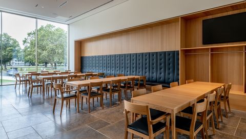 Gästeraum des Landtagsrestaurants