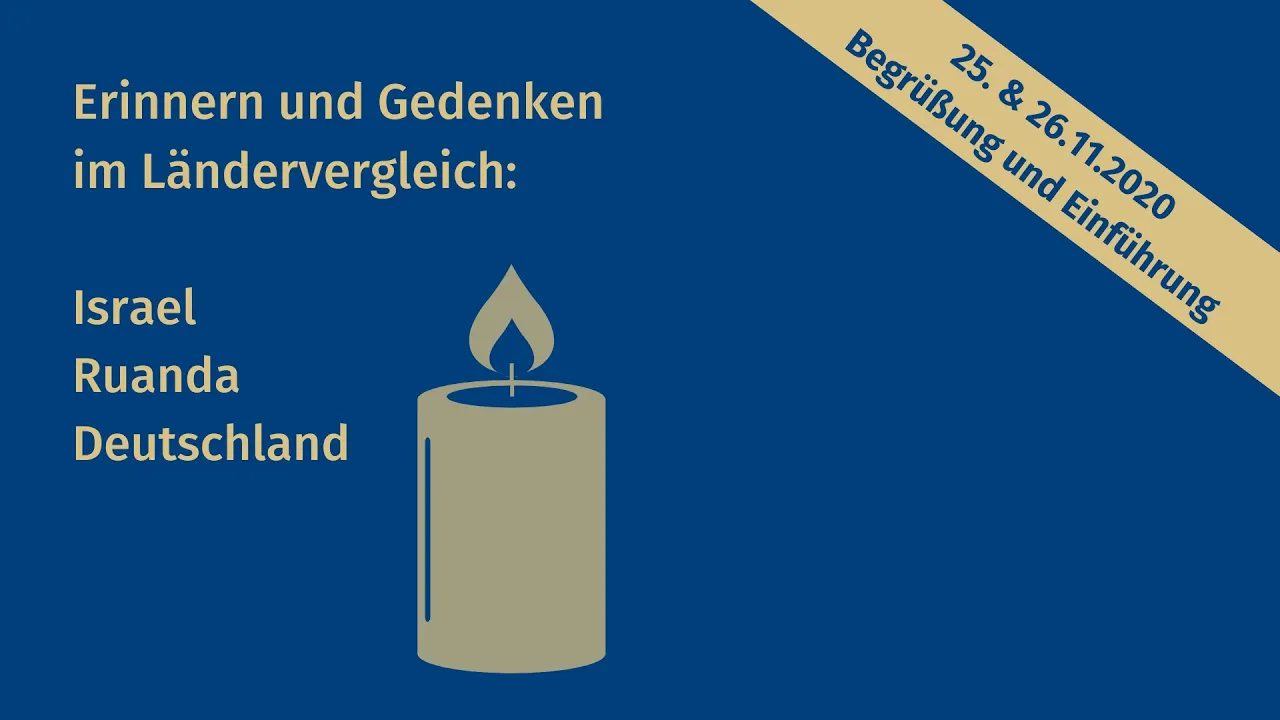 Platzhalterbild zur Veranstaltung: Erinnern und Gedenken im Ländervergleich: Israel, Ruanda, Deutschland