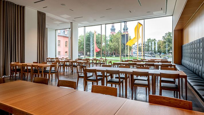 Ausschnitt aus dem Innenbereich des Restaurants.