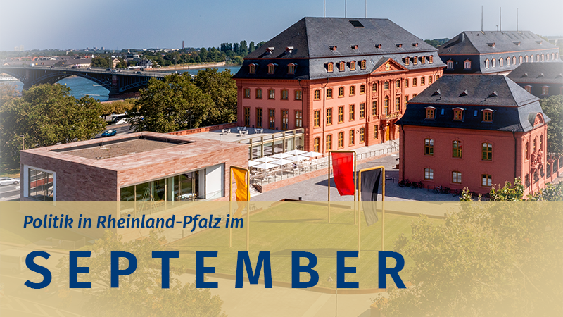Politik in Rheinland-Pfalz, September