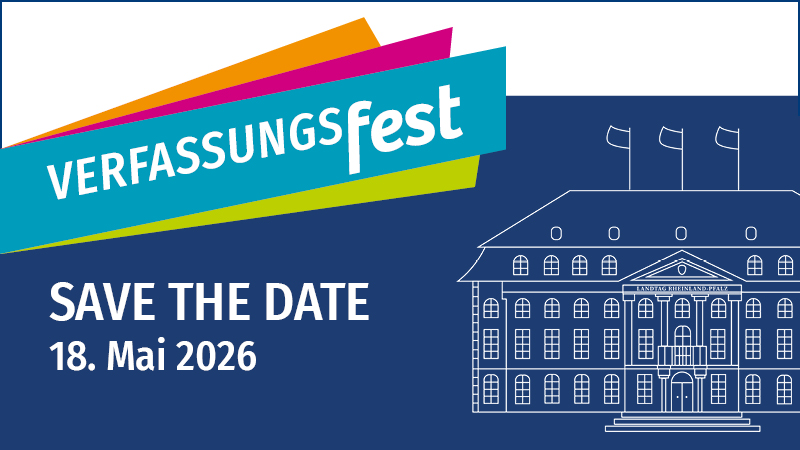 Symbolbild Save the date Verfassungsfest