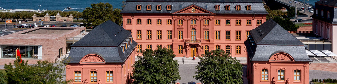 Das Modernisierte Deutschhaus in einer Draufsicht