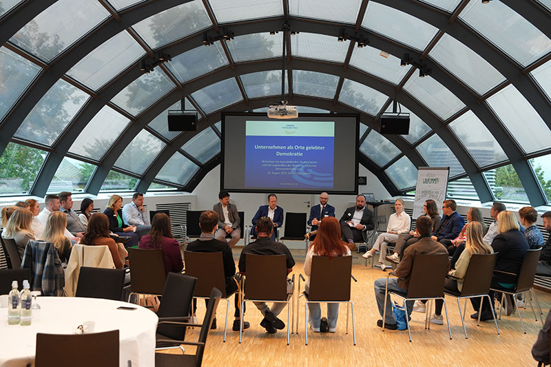 Bild aus dem Saal der Veranstaltung
