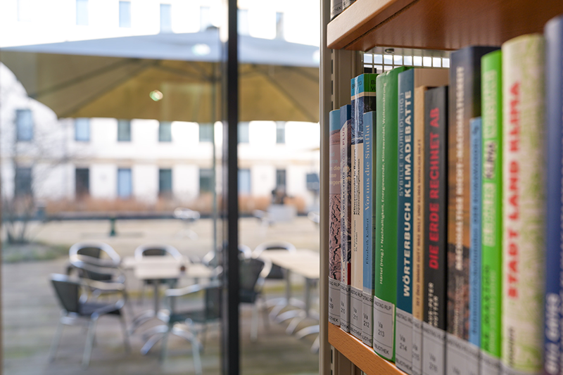 Die Bibliothek des Landtags.